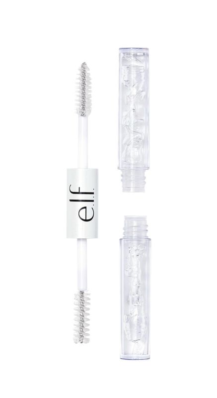 e.l.f. Clear Brow &amp; Lash Mascara, Dual-Sided Brushable Clear Gel For Groomed Brows &amp; Eyelashes, Long-Wear Conditioning Formula, Vegan &amp; Cruelty-Free