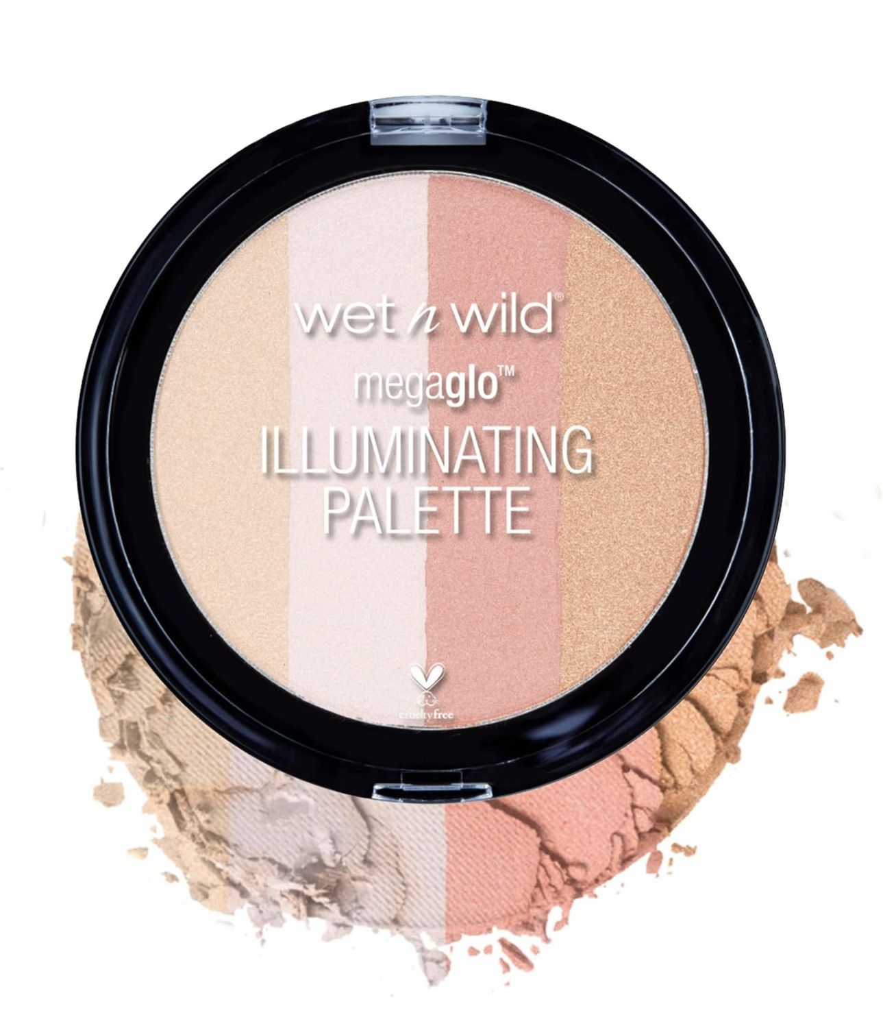 wet n wild Megaglo Illuminating Blush Palette, Catwalk Pink | Blush &amp; Highlighter Makeup