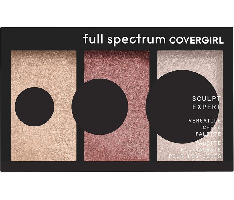 COVERGIRL Full Spectrum Sculpt Expert- Multiuse Cheek Palette Bronze Flame