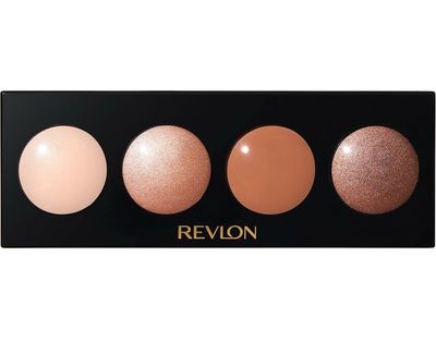 Revlon Crème Eyeshadow Palette, Nude Illuminance Eye Makeup with Crease- Resistant Ingredients, Creamy Pigmented in Blendable Matte & Shimmer Finishes, 710 Not Just Nudes, 0.12 Oz