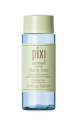 PIXI Beauty Clarity Tonic 100ml, AHA & BHA Toner | Minimize Pores, Promote A Clearer, Healthier Complexion, 3.4 Fl Oz / 100 mL