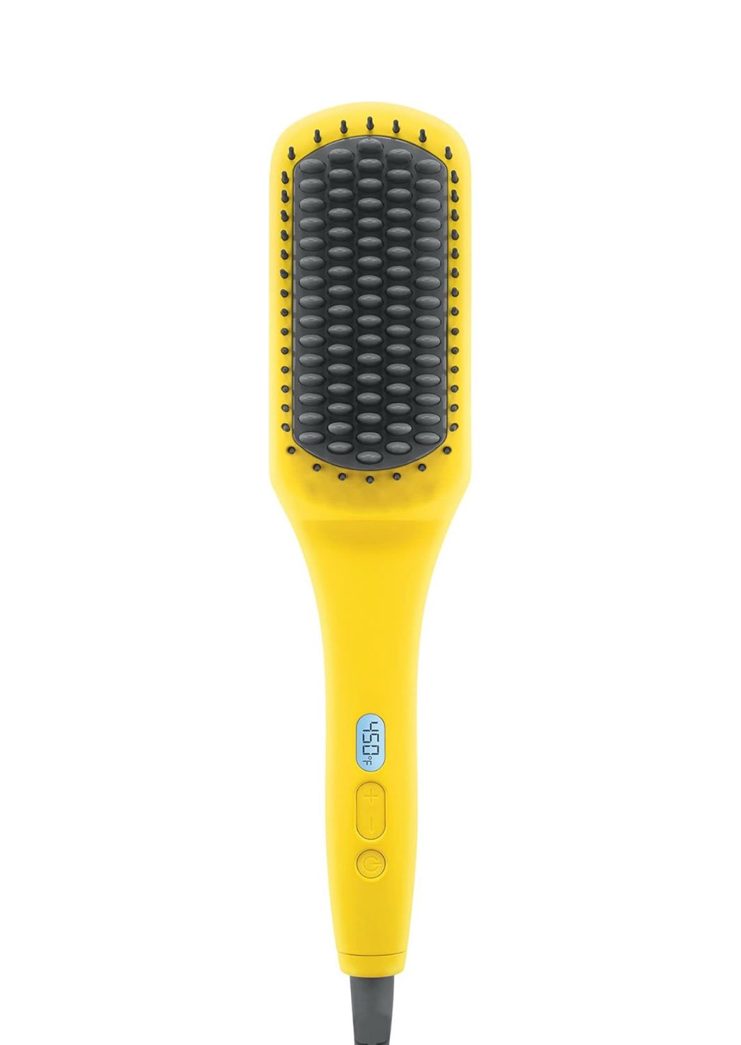 Drybar The Brush Crush Heated Straightening Brush | One Step Hair Straightener Brush, Smooth and Style for Frizz-free Hair, Works With All Hair Types