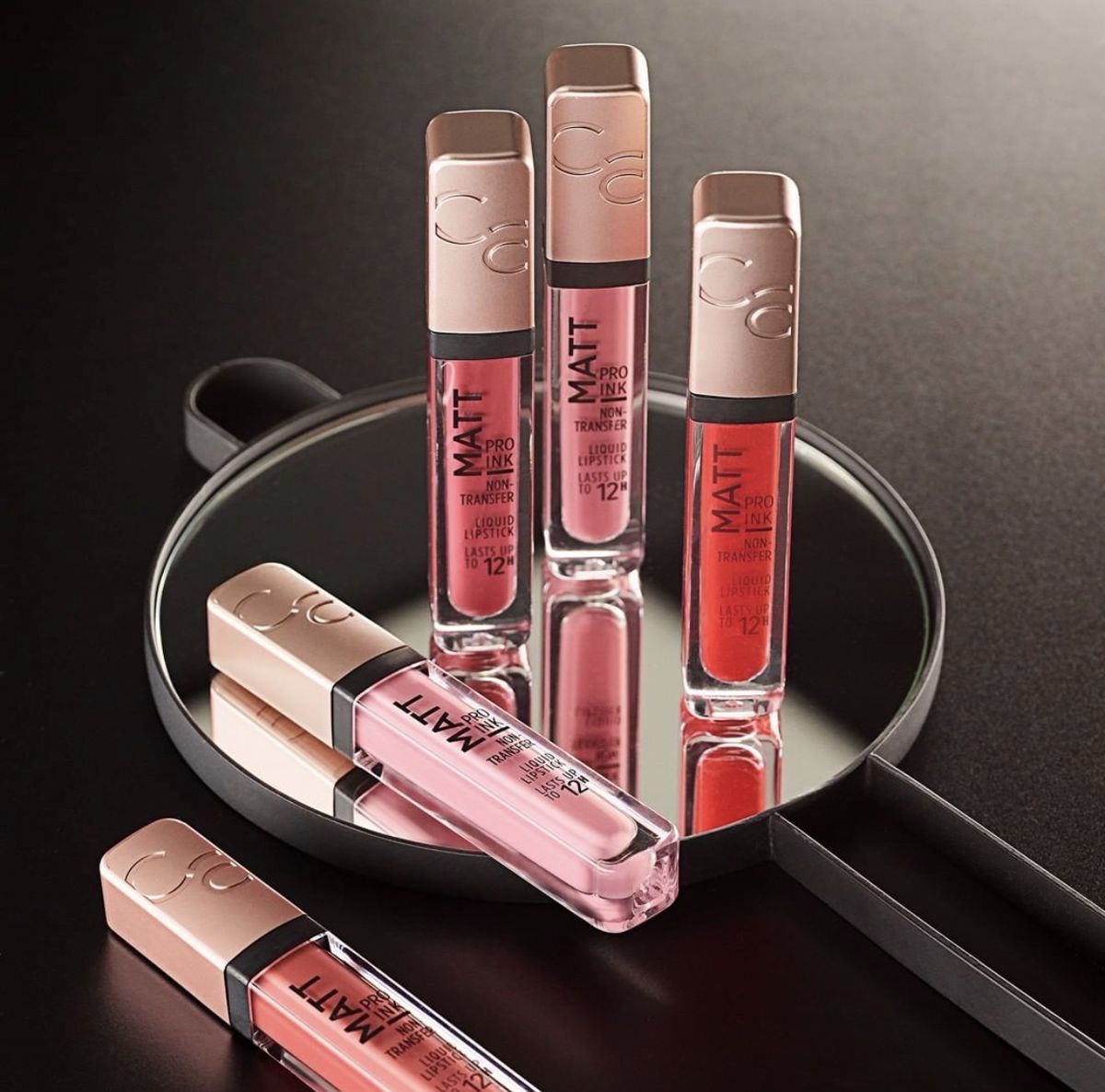 Catrice Set Matte Proink Non Transfer Liquid Lipstick 060 Choose Passion + Plumping Lip Liner 010 Understated Chic