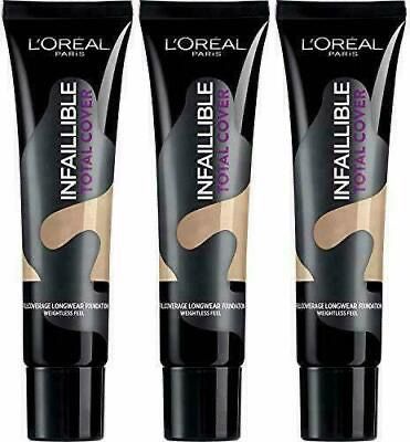 L’Oréal Paris Infallible Total Cover Foundation, 35 g , Porcelain and Beige Rose
