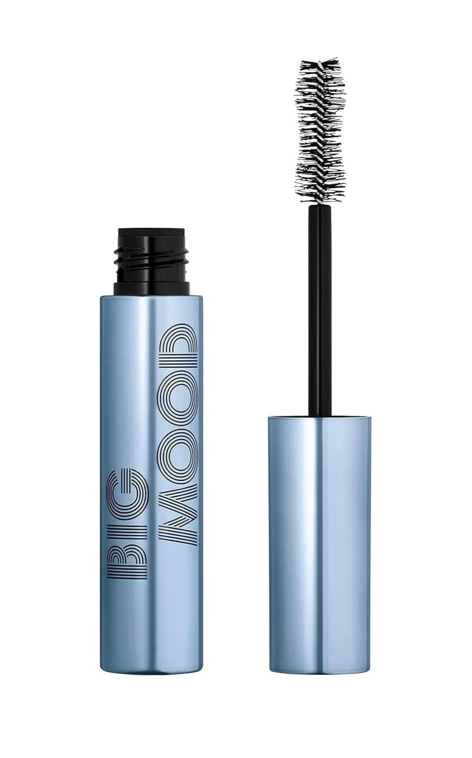 e.l.f. Big Mood Waterproof Mascara, Instantly Creates Long-Lasting, Bold &amp; Lifted, Voluminous Lashes, Infused with Jojoba Wax, Black, 0.30 fl Oz