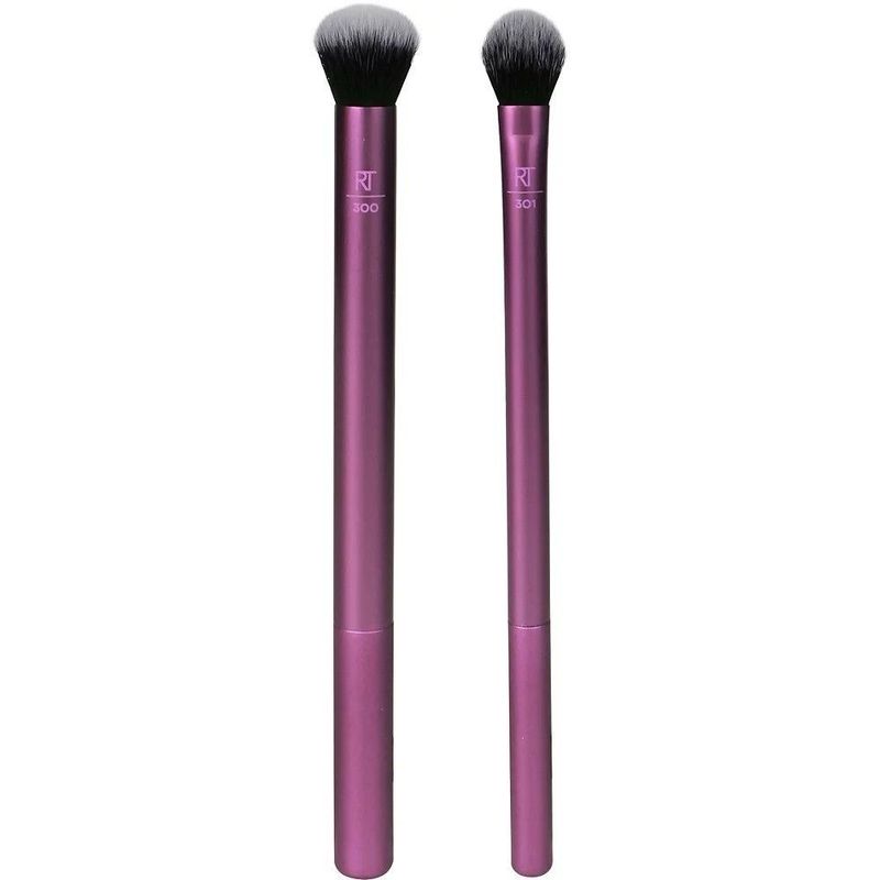 RT, Real Techniques InstaPop Brushes, Eye Shade &amp; Eye Blend Duo Pack
