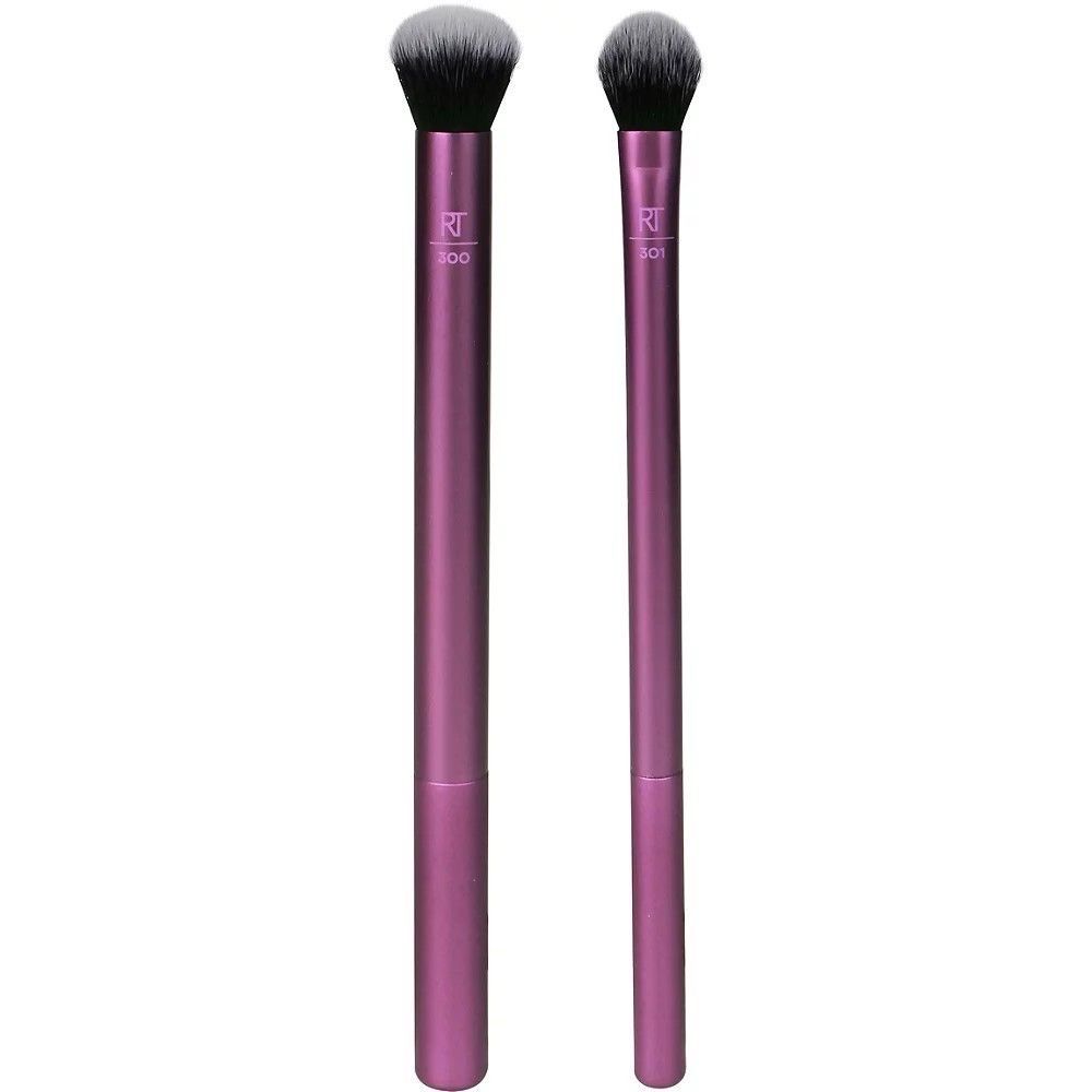 RT, Real Techniques InstaPop Brushes, Eye Shade &amp; Eye Blend Duo Pack