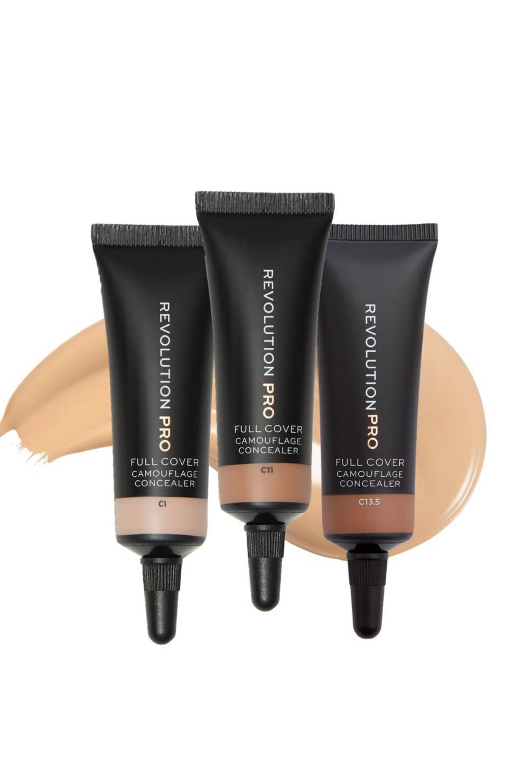 Revolution Concealer Full Coverage Ultra Pigmented Full Camouflage Creates Lasting Maximum Coverage Revolution Beauty Ltd UK / 8.5 mL, C11