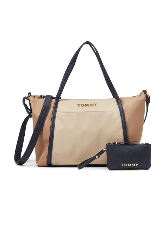 Tommy Hilfiger Anastasia li Convertible Tz Satchel W/Hangoff / Medium Size 32x11.5x19.5 inches , Capacity 15.84 Ounces