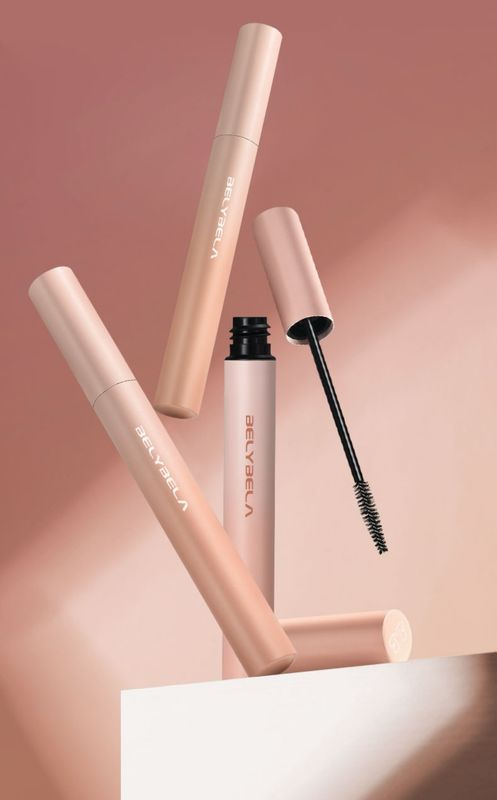 BelyBela Mascara Roots Curly Curls Fine Long, Fibre Warping Secret Language Slender in Black - In House High Quality Product