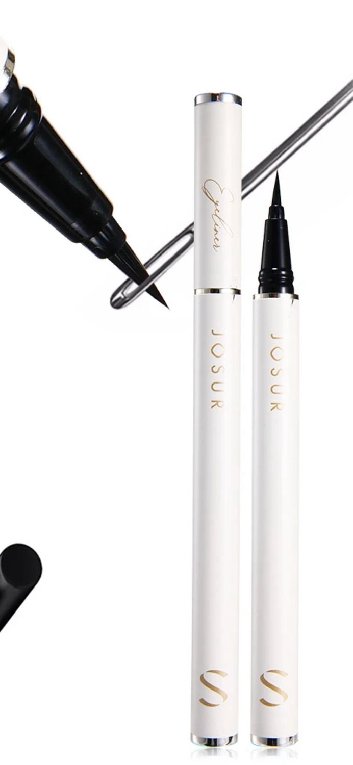 JOSUR Color Aesthetic Precision Soft Hair Eyeliner, Draw Evenly And Smoothly Quick Drying Film Formation, Long Lasting, Black, 500 mL