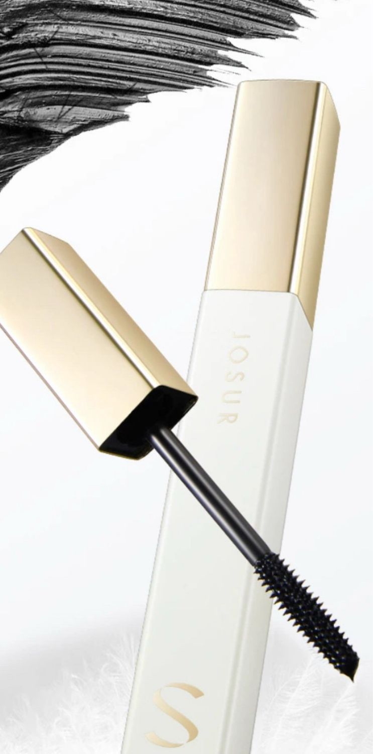 JOSUR Color Aesthetics Square Slim Mascara, Slender Thick Curly, Clear And Distinct Roots, Black Colour, 5 g