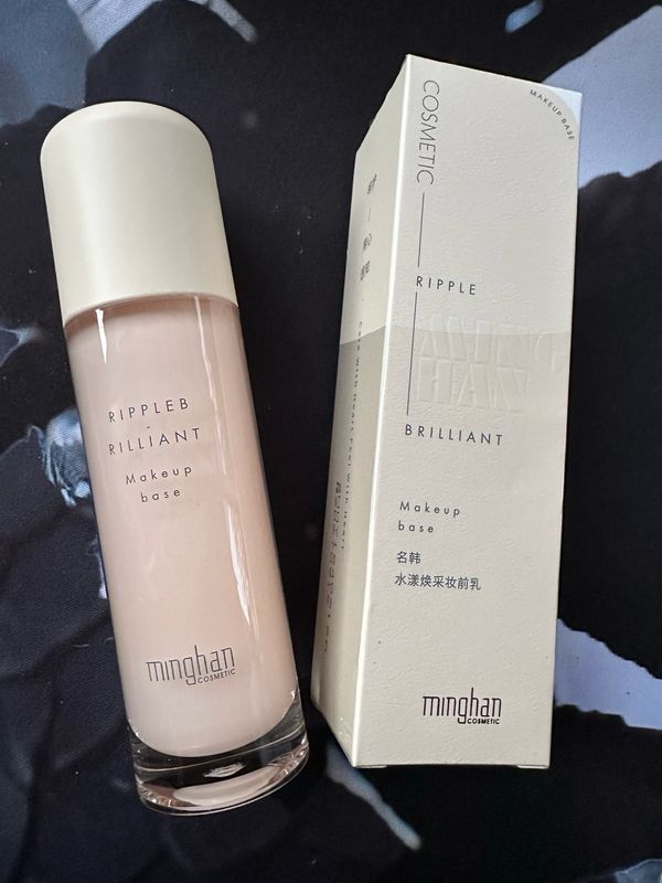 Minghan Cosmetics Ripple Brilliant Makeup Base, For All Skin Types Softens The Skin, Clear Make Up Base, 100 mL