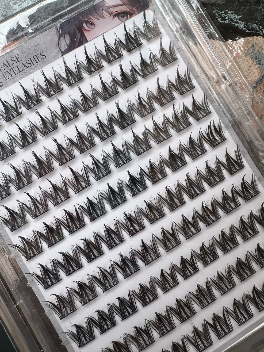 Eyelashes Glue-free Self Adhesive Cluster Eyelashes Natural Soft False Eyelashes Daily Makeup, 100 Extensions Reusable Per Box 10 12 14 16mm, Comes With Free Applicator - Fairy Style
