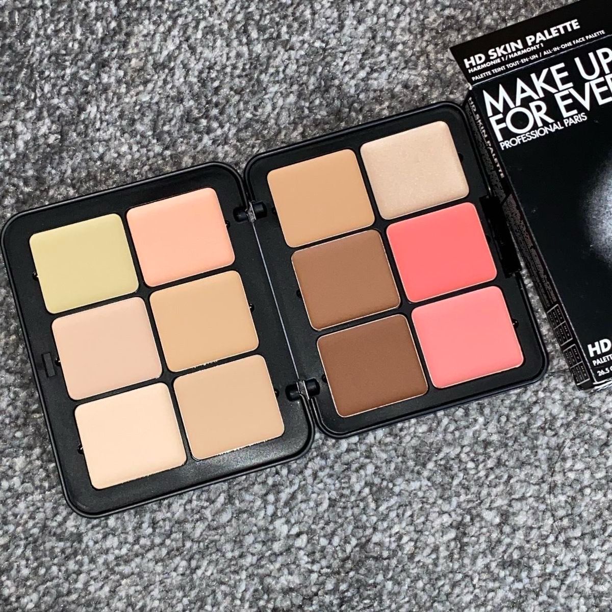 Make Up Forever HD Face Palette - Harmony 1, Made In Japan