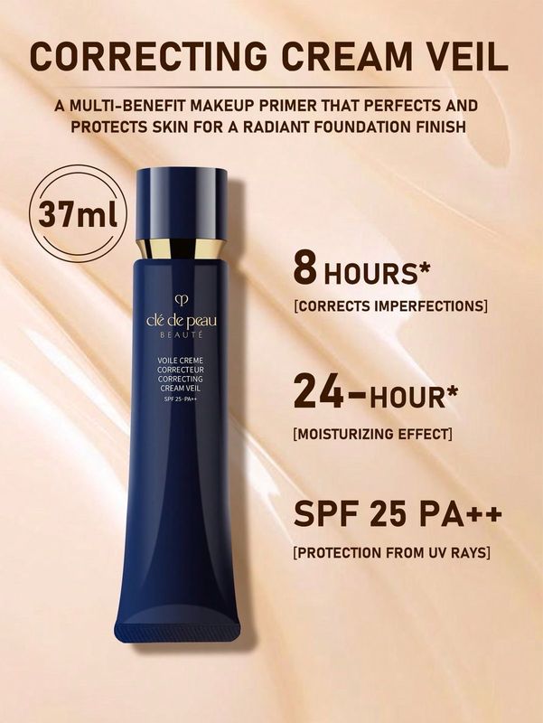 Clé de Peau CORRECTING CREAM VEIL With SPF 25•PA++ 37mL For All Skin Tones