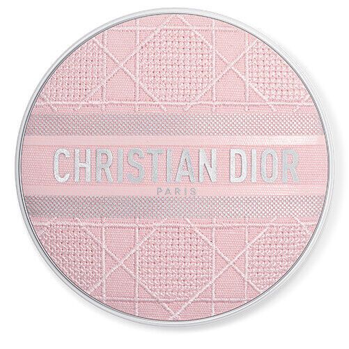 DIOR Limited Edition Dior Forever Cushion CASE ONLY is designed to hold a Refill of Dior Forever cushion foundations a Pink Embroidered Cannage