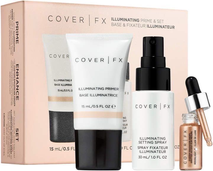 COVER FX Illuminating Prime &amp; Set Kit - COVER FX | Sephora