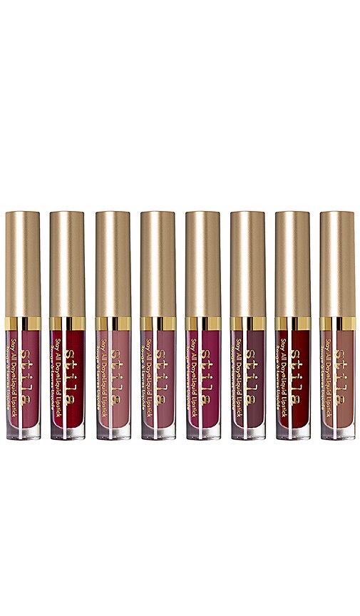 STILA Stay All Day Star-Studded Liquid Lipstick 8 Pieces Set, Multicolour