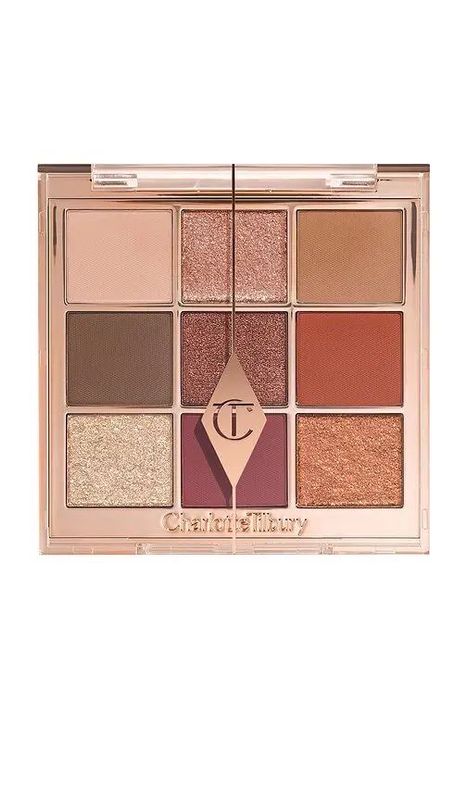 Charlotte Tilbury Limited Edition Charlotte's Beautifying Eye Trends Eyeshadow Palette - Sensual Sunset (warm toned brown eyeshadow palette with 9 sunset shades) COMING SOON ‼️