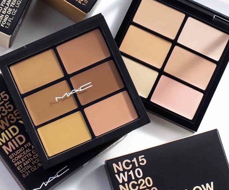 M.A.C. Studio Fix Eye Conceal &amp; Correct Palette X 6 Shades / Light and Medium