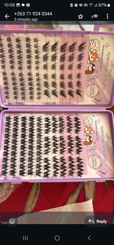 Self Adhesive Eyelashes 185 pcs DIY Cluster Lashes • No Glue • Needed Individual Lashes Extension • Price Drop