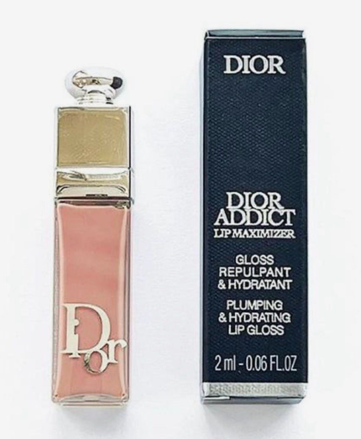 Dior Maximizer Mini Lipgloss Plumbing , 24 Hrs Hydration And Shiny, 2g, Perfect For Traveling
