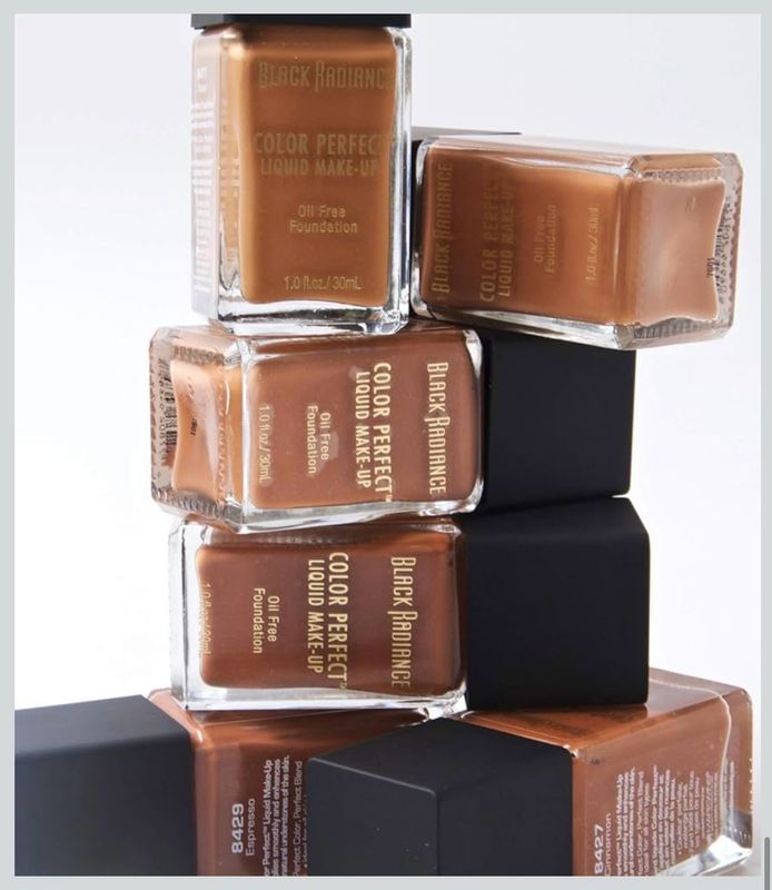 Black Radiance Colour Perfect Liquid Full Coverage Foundation Makeup, Praline, 1 Ounce / 30mL COMING SOON ‼️