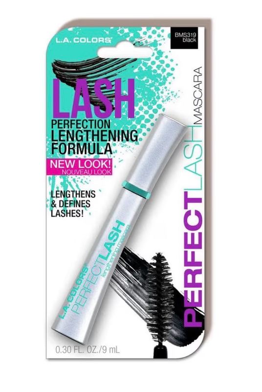 L.A. COLORS Perfect Lash Mascara (carded), Black