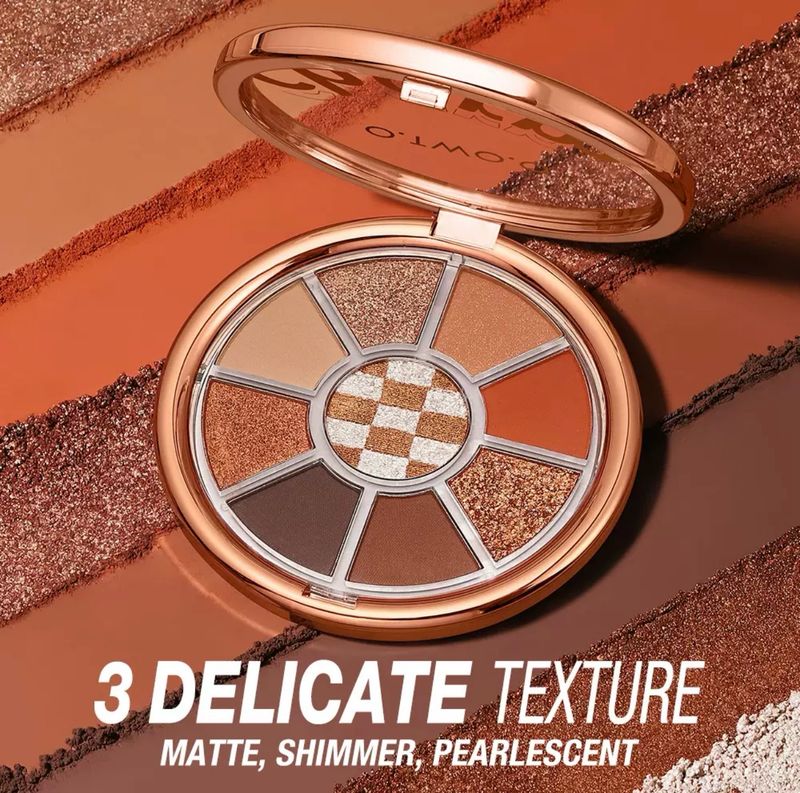 Eyeshadow Palette, Long Lasting Love Mark Eyeshadow Palette 10g , Sunset Dunes