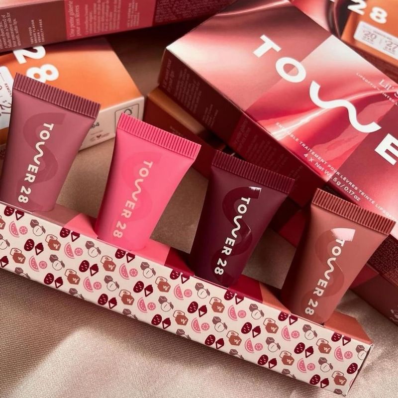 Tower 28 Beauty Mini Lil Softies Tinted Lip Treatment Set • 3 Pcs • Perfect 💝 Gift • Price Drop