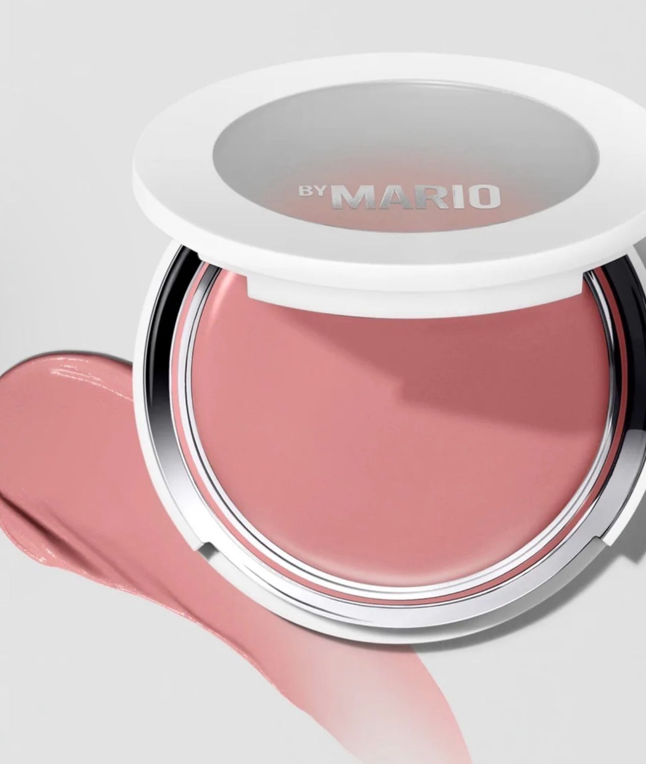 Makeup By Mario Soft Pop Plumping Blush Veil Cream Blush , Barely Blushing, 5G / 0.17 Oz