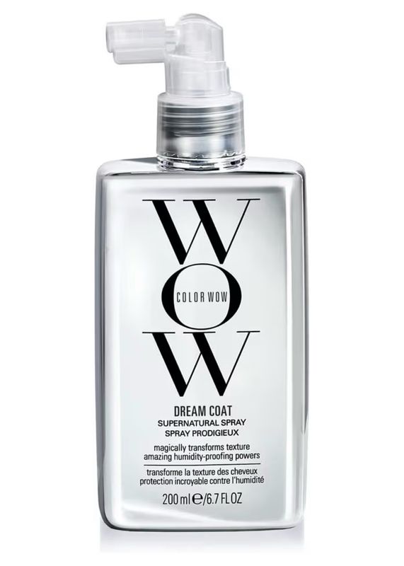 Color WOW Supernatural Dream Coat AntiHumidity Treatment Spray AntiFrizz Hair Smoothing with BuiltIn Heat Protection•Award-Winning Leave In Treatment for Glossy Shiny Styles up to 3-4 Washes • 200 mL