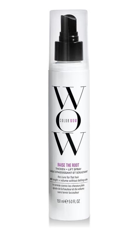Color WOW Raise the Root Thicken + Lift Spray All-Day Volume for Fine • Flat Hair • Without Dulling Color • Premium Brand • 150 mL