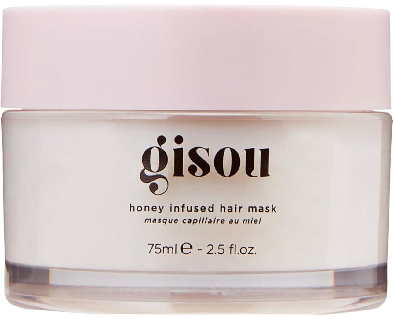 Gisou - Gisou Honey Infused Hair Mask Travel Size to Hydrate and Repair for Softer, Stronger, More Manageable Hair, TSA-Approved Mask (2.5 fl oz) / 75mL