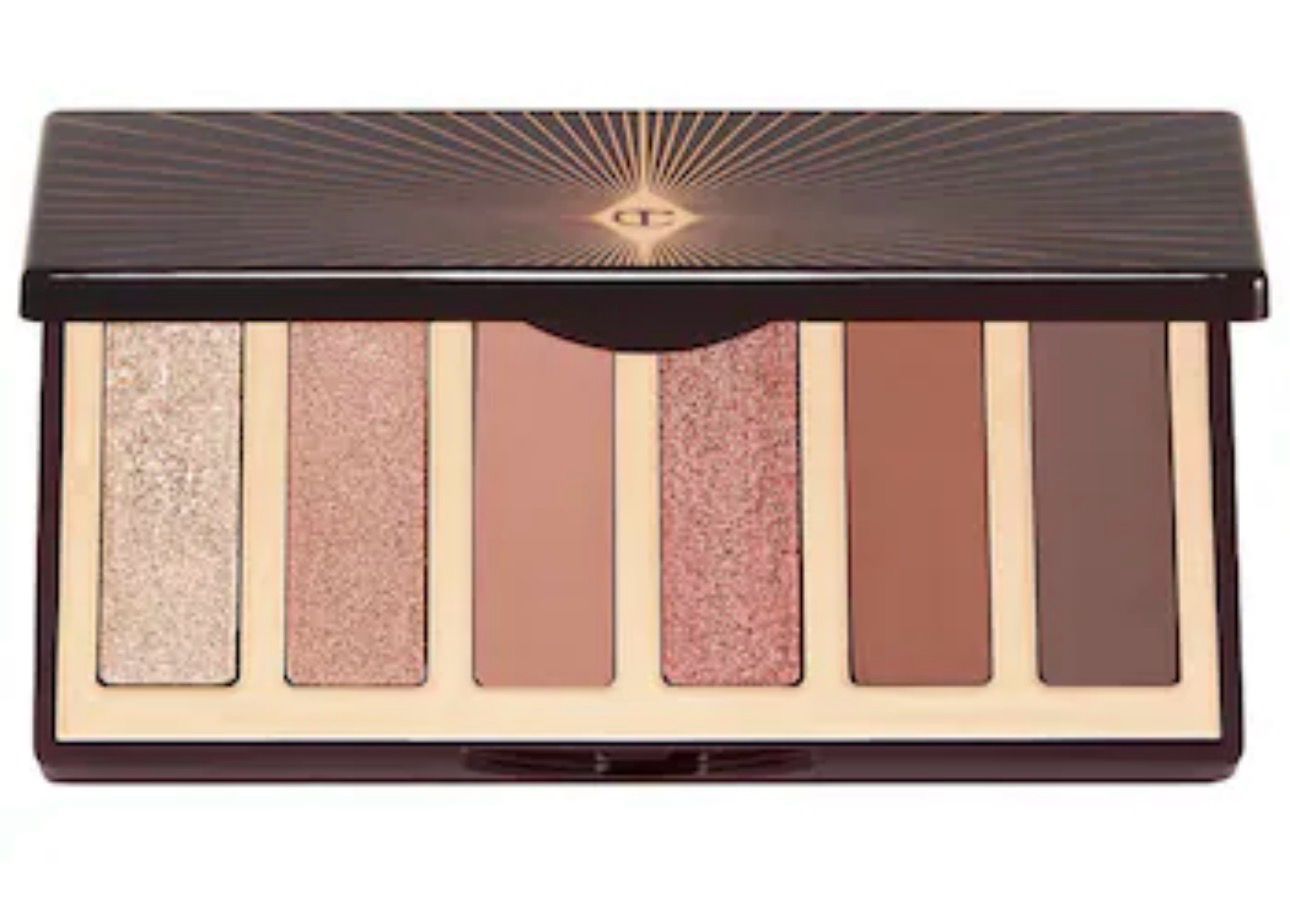 Charlotte Tilbury 6-shade Easy Eyeshadow Palette, A Peach Eyeshadow Palette For A Dreamy, Sunset-Inspired Look, Darling