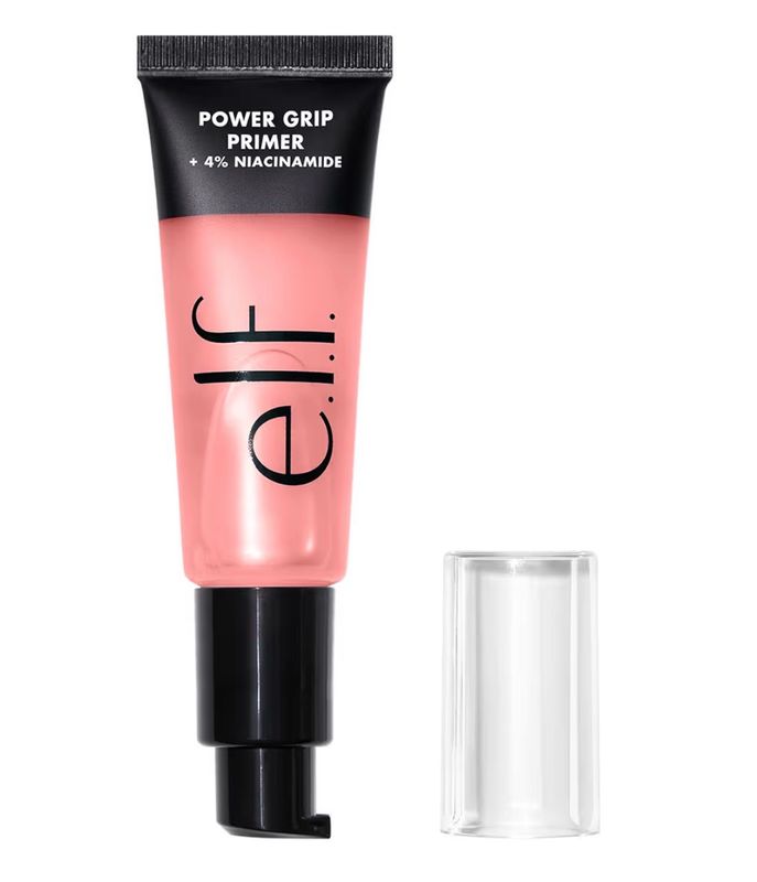 e.l.f. Power Grip Primer + 4% Niacinamide Gel-Based &amp; Hydrating Face Primer • Helps Visibly Even Skin &amp; Brighten • Grips Makeup • Vegan &amp; Cruelty-Free • 24 mL