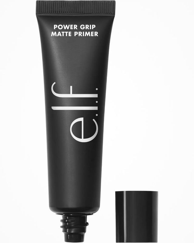 e.l.f. Power Grip Matte Primer • Gel-Based &amp; Hydrating Face Primer for Smoothing Skin &amp; Gripping Makeup • Moisturizing &amp; Priming • Vegan &amp; Cruelty-Free • 26 mL