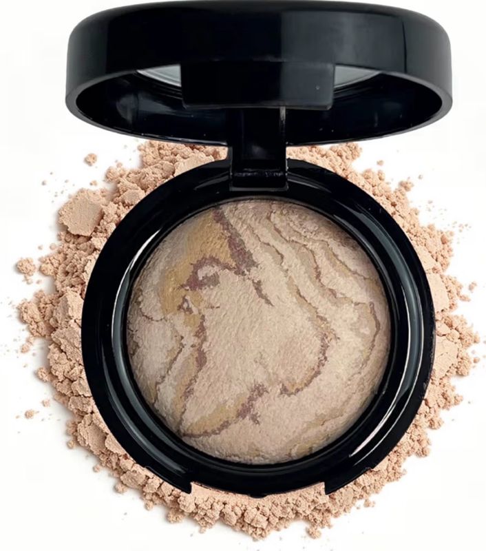 K’Apeine Baked Pressed Powder for Face Makeup•Color Correcting Setting Powder•Long Lasting Oil Control Finishing Base Makeup Compact•Smooth Blurring Powder for Women Everyday Makeup •