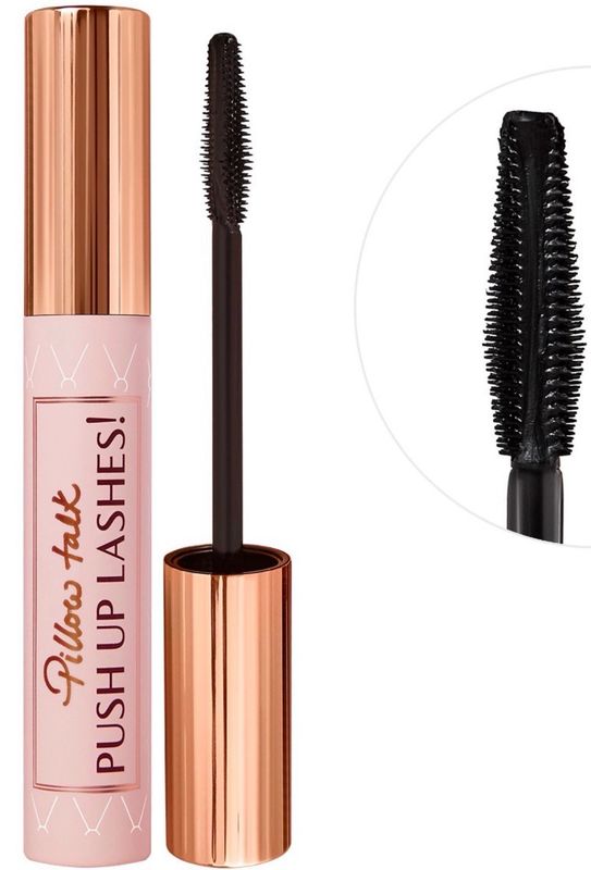 Charlotte Tilbury Pillow Talk Push Up Lashes Lengthening Mascara with 24HR Vertical Lift Effect for Instant Volume • Length &amp; Definition • Smudge-Proof Formula • 10 mL • Back In Stock