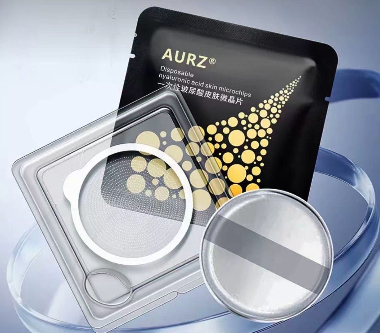 Microchip•Microcrystalline Technology • These Patch Use Specialised Delivery Systems to Active Ingredients like 5D Hyaluronic Acid • Penetrate Deeper into the Skin Layers • MultiUse •