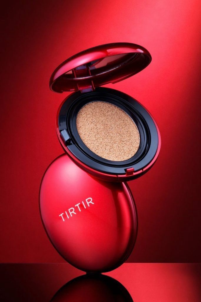 TirTir Mask Fit Red Cushion Foundation | Full Coverage • Weightless • Skin Fit • Satin Glow Finish • Korean Makeup BB Foundation • Beauty • Tattoo Cover up • Buildable • Up To 72 Hours Last