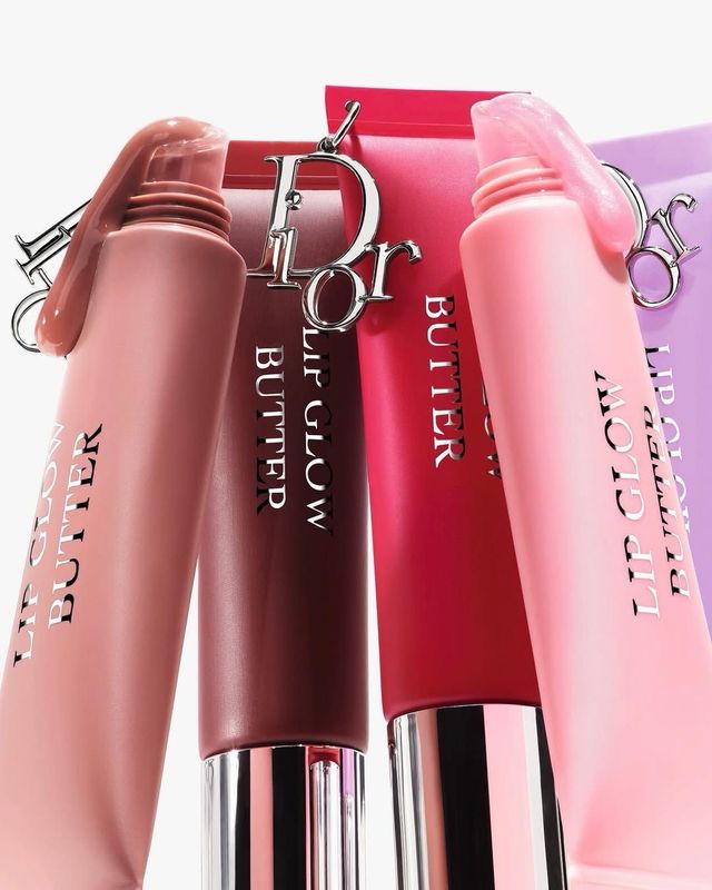 Dior Addict Lip Glow Butter • DIOR Addict Lip Glow Butter • Hydrating • High-Shine • Lip Treatment 5 Pcs Set •