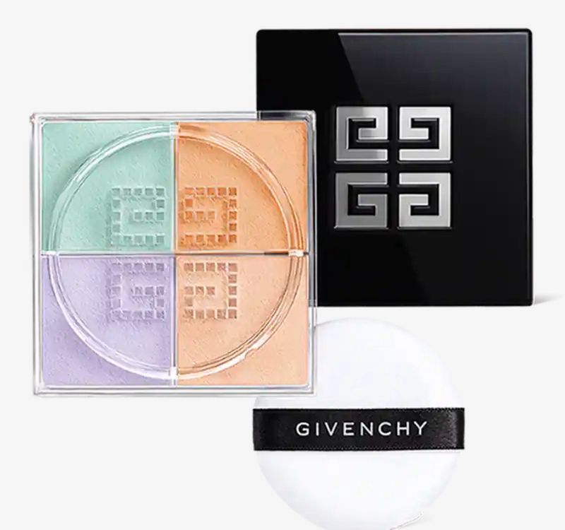 Givenchy Prisme Libre • Mat-Finish &amp; Enhanced Radiance Loose Powder • N°04 • MOUSSELINE ACIDULÉE • For Medium Skin Tones :: GIVENCHY • 4 x 3 g