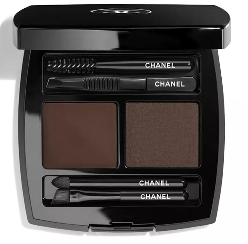 Chanel La Palette Sourcils • Brow Wax &amp; Brow Powder Duo Palette #03 Dark Net WT.0.14 oZ