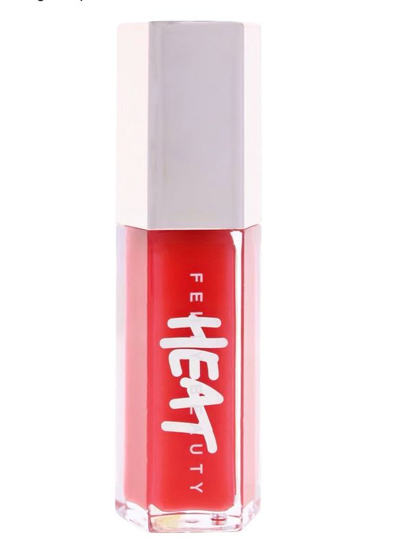Fenty Beauty Gloss Bomb Heat Universal Lip Luminizer Plus Plumper • 01 Hot Cherry 🍒 • by Fenty Beauty 0.3 oZ • 9 mL • Lip Gloss