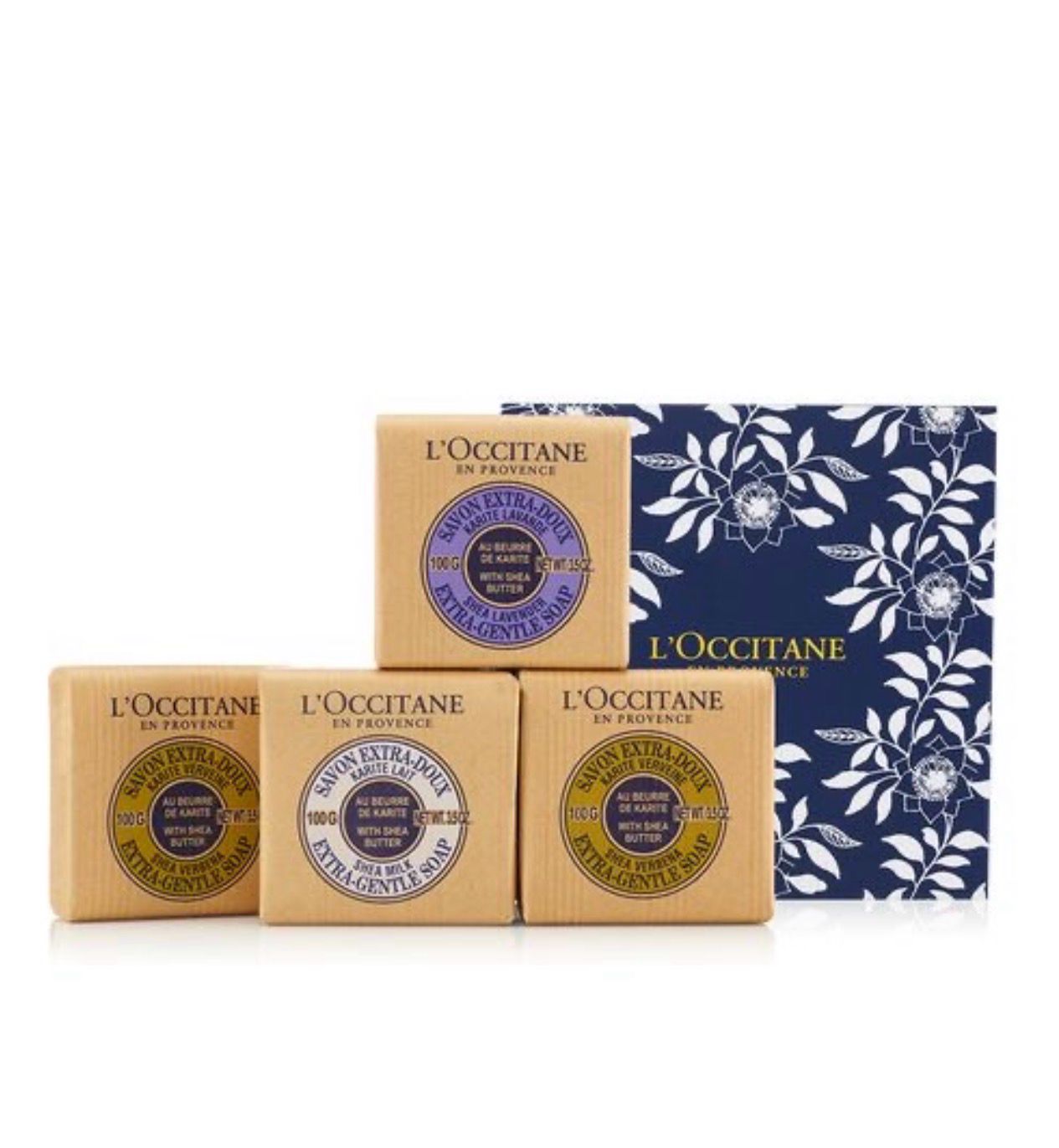 L’Occitane en Provence Soap Set of 4 • Perfect Gift 🎁 • Comes With A L’Occitane Gift Bag