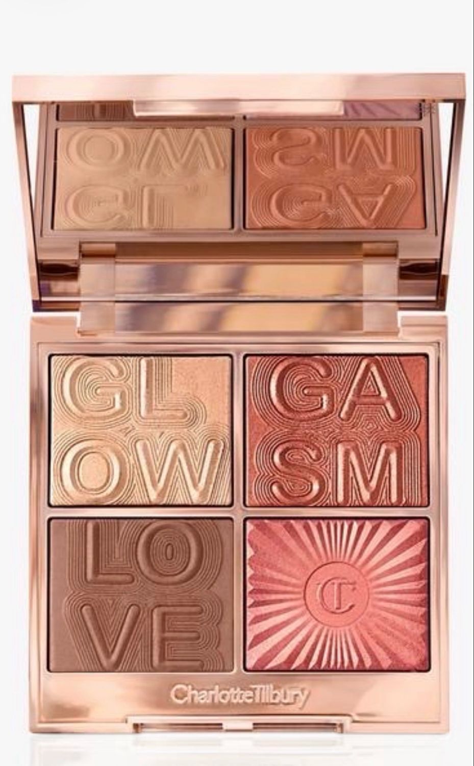 Charlotte Tilbury • Glowgasm Face Palette • GLOWGASM FACE PALETTE LIGHTGASM •