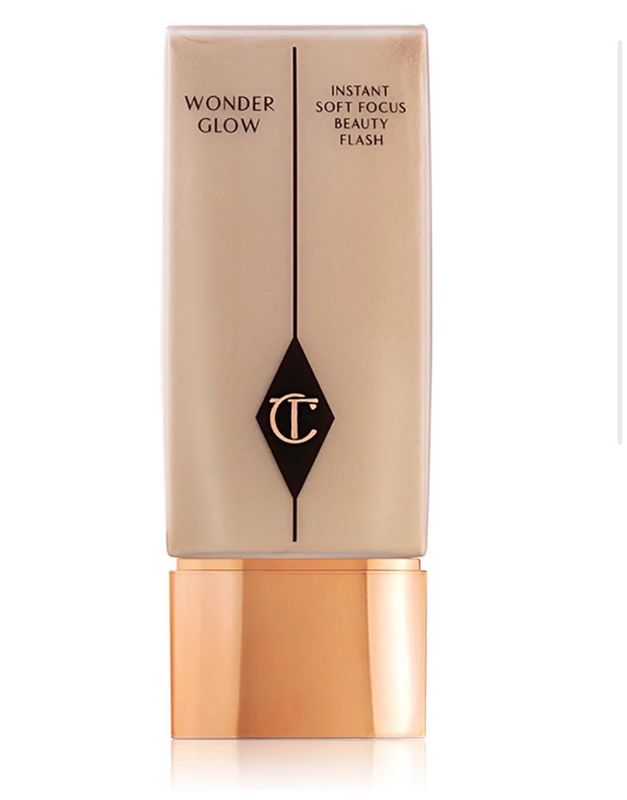 Charlotte Tilbury Wonderglow Face Primer • Soft-Focus • Illuminating Dewy Primer • Hydrate &amp; Blur the Look of Imperfections • Fine Lines Wrinkles Infused with Hyaluronic Acid &amp; Rosehip Oil•Coming Soon