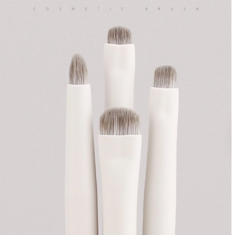 Cloud Porcelain Series 4 Pcs Eye Details Precisions Brushes Small Size • Eyelid• Eyeliner • Eyeshadows • Brushes Set